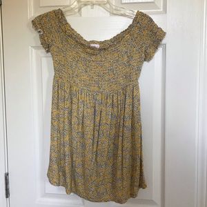 Maternity off the shoulder top